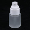 3 Piece 20ml Frosting Glass Refillable Empty Pump Spray Bottle 01 Golden Cap