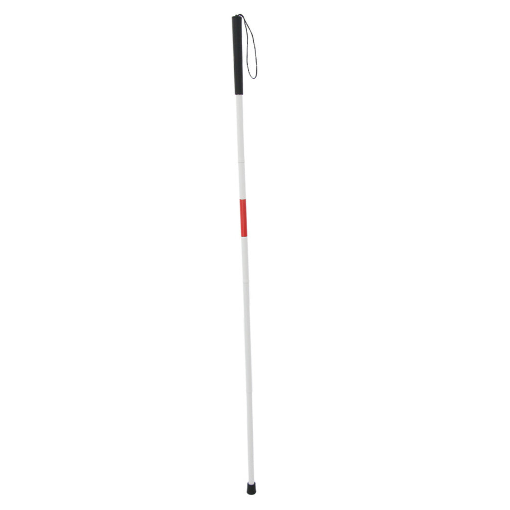 48.8 inch Long Aluminum Folding Blind Cane Walking Sticks for Blind People