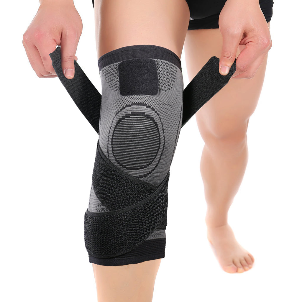 Knee Compression Sleeve support brace for Joint Pain Arthritis Relief  3XL