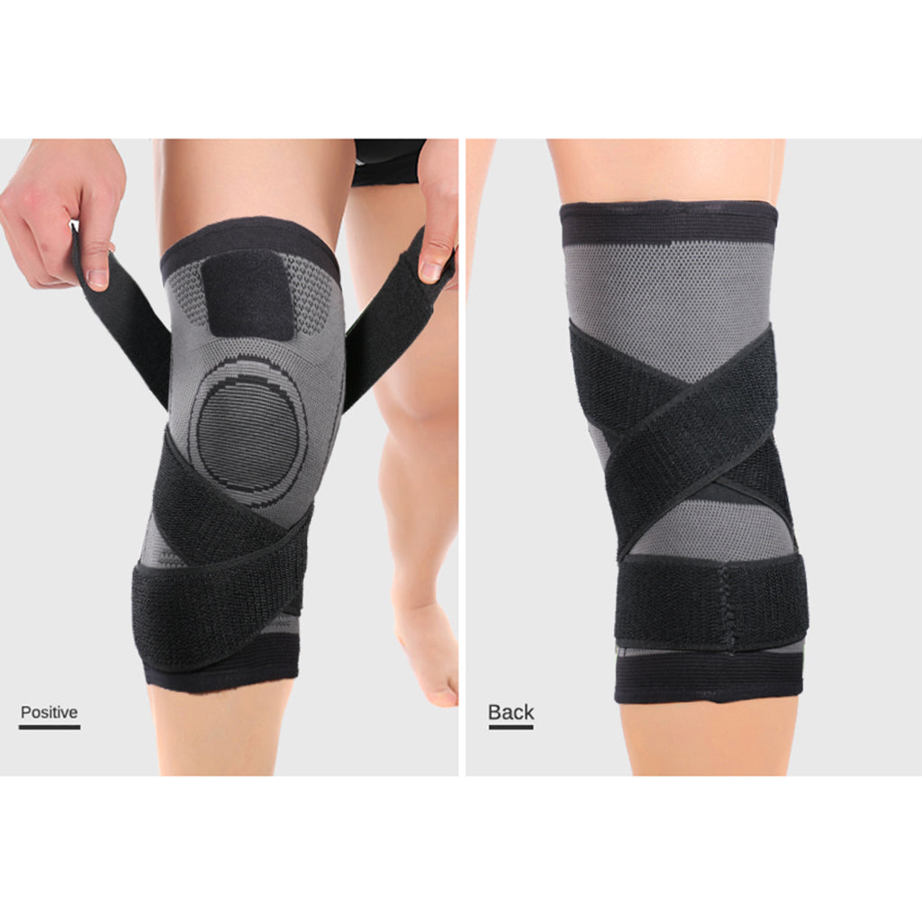 Knee Compression Sleeve support brace for Joint Pain Arthritis Relief  3XL