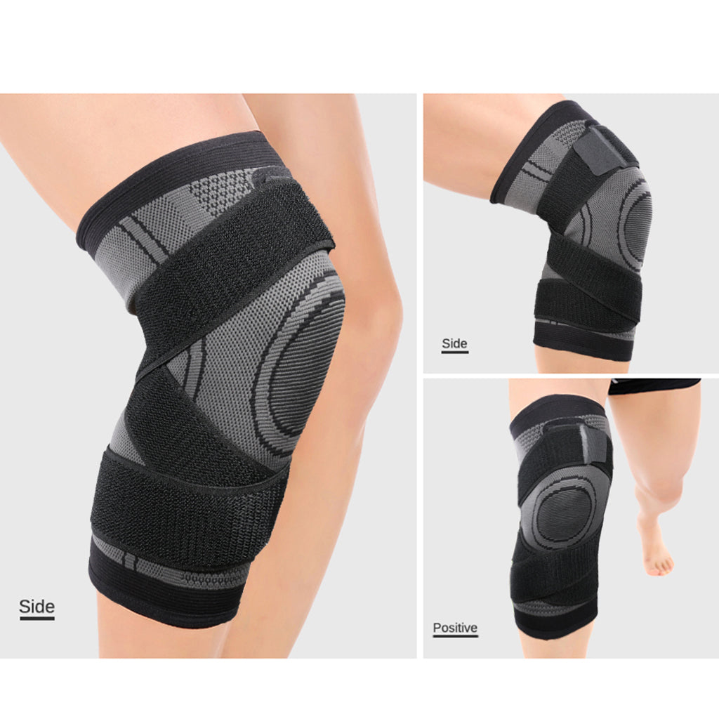 Knee Compression Sleeve support brace for Joint Pain Arthritis Relief  3XL