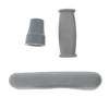 1 Set Crutch Accessory Kit Crutch Pad+Handle Grip Covers+Tip Cover Gray