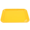 Melamine Hotel Serving Tray Dishes Cup Glass Cake Rectangular Tray Yellow XL