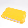 Melamine Hotel Serving Tray Dishes Cup Glass Cake Rectangular Tray Yellow XL