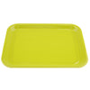 Melamine Hotel Serving Tray Dishes Cup Glass Cake Rectangular Tray Green L