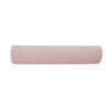 Soft Portable Round Memory Foam Pillow Back Cushion Office Use Light Pink