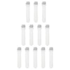 12Piece Plastic Test Tubes With Caps Candy Cookie Bath Salt Tubes Vials 40ml