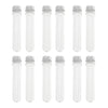 12Piece Plastic Test Tubes With Caps Candy Cookie Bath Salt Tubes Vials 40ml