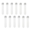 12Piece Plastic Test Tubes With Caps Candy Cookie Bath Salt Tubes Vials 40ml