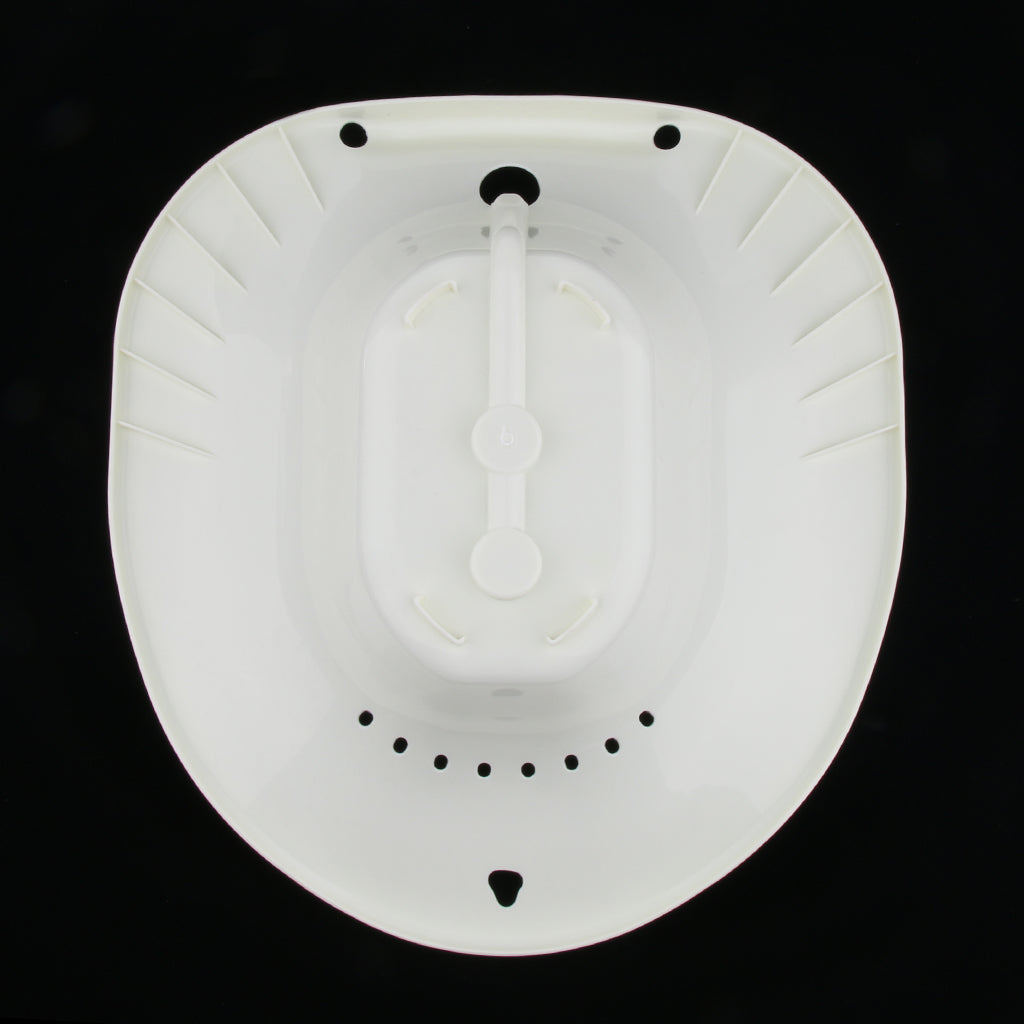 Toilet Sitz Bath Tub Hip Basin for Pregnant Women Hemorrhoids Patient White