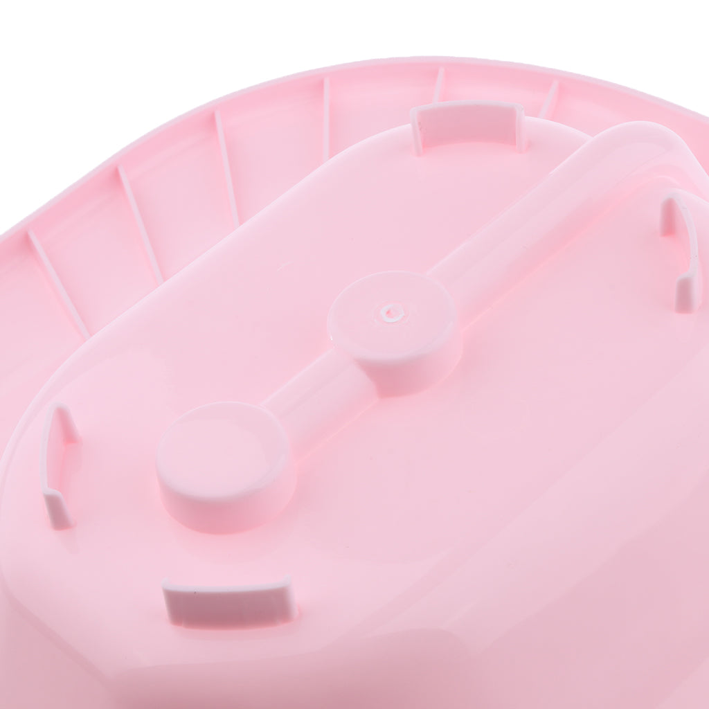 Toilet Sitz Bath Tub Hip Basin for Pregnant Women Hemorrhoids Patient Pink