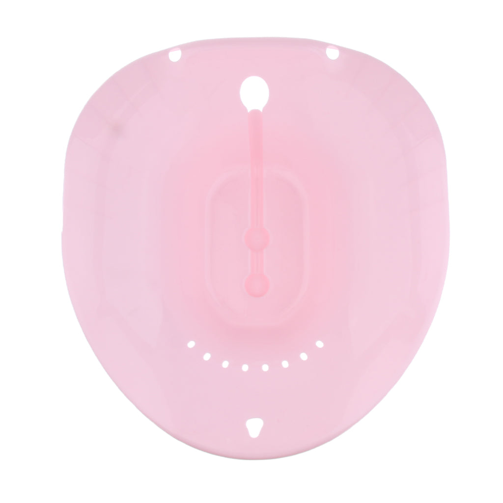 Toilet Sitz Bath Tub Hip Basin for Pregnant Women Hemorrhoids Patient Pink