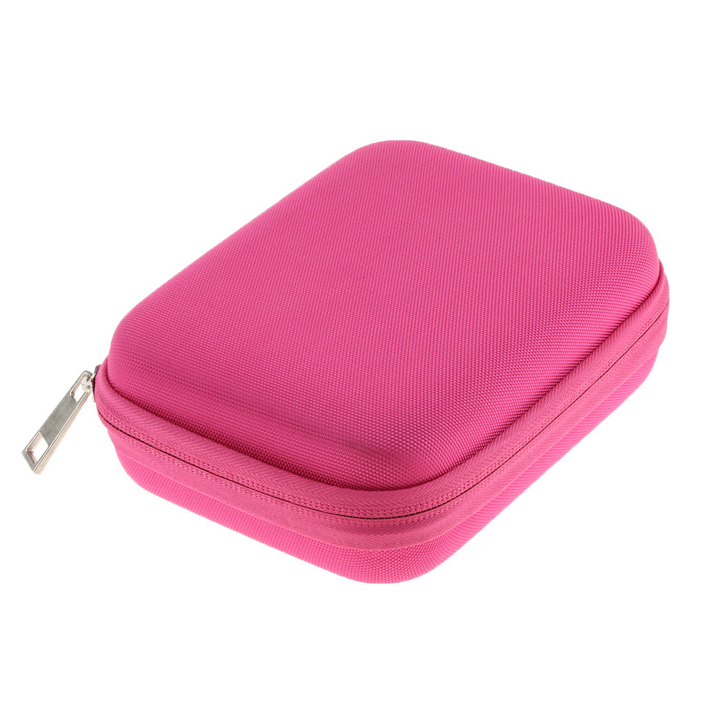 Essential Oil Bag Carrying Storage Case Contain 10 Pieces 10ml Vial Rose Red