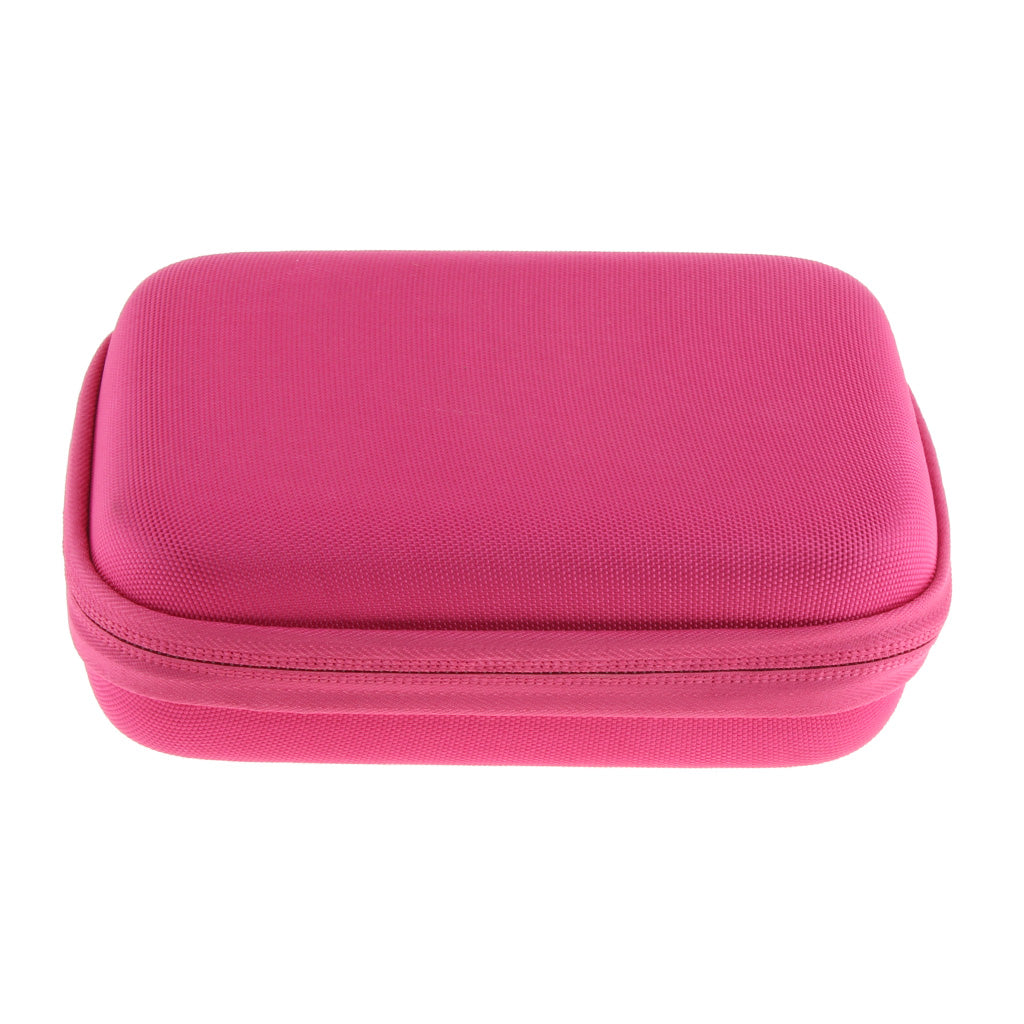 Essential Oil Bag Carrying Storage Case Contain 10 Pieces 10ml Vial Rose Red