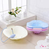 Toilet Sitz Bath Tub Hip Basin with Flusher for Pregnant Hemorrhoids Pink