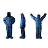 Adult Full Body Wearable Sleeping Bag with zippers for Outdoor Travel  M