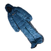 Adult Full Body Wearable Sleeping Bag with zippers for Outdoor Travel  M