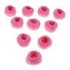 100 Pieces Disposable Kids Baby Bath Ear Protectors Covers Earmuffs Pink