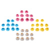 100 Pieces Disposable Kids Baby Bath Ear Protectors Covers Earmuffs Clear