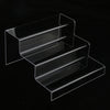 3Layer Sunglasses Organizer Display Rack Nail Polish Stand holder Clear 25cm