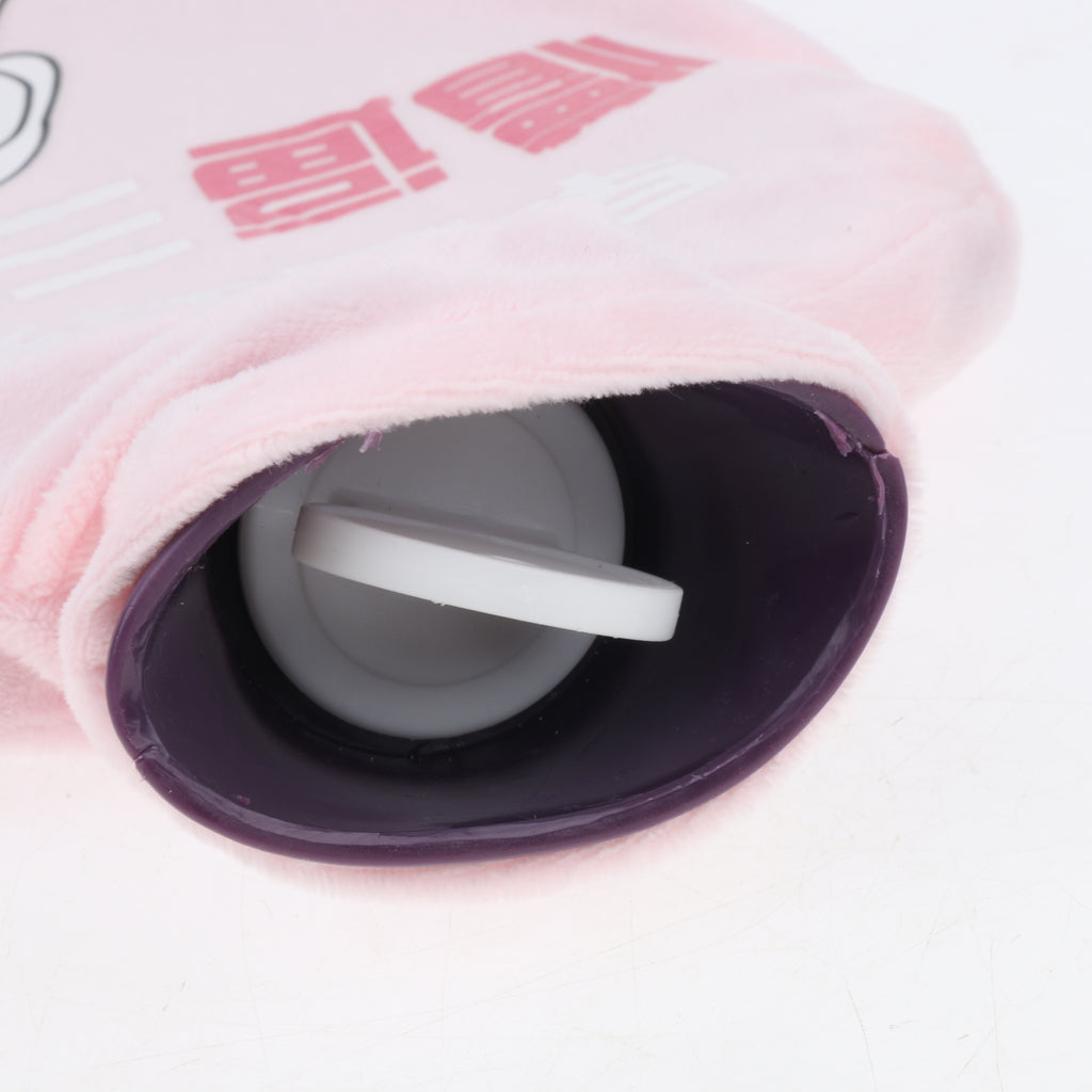 Classic Rubber Hot Heat Warm Water Bottle Thicker Warming Bag with Cover 1L 03
