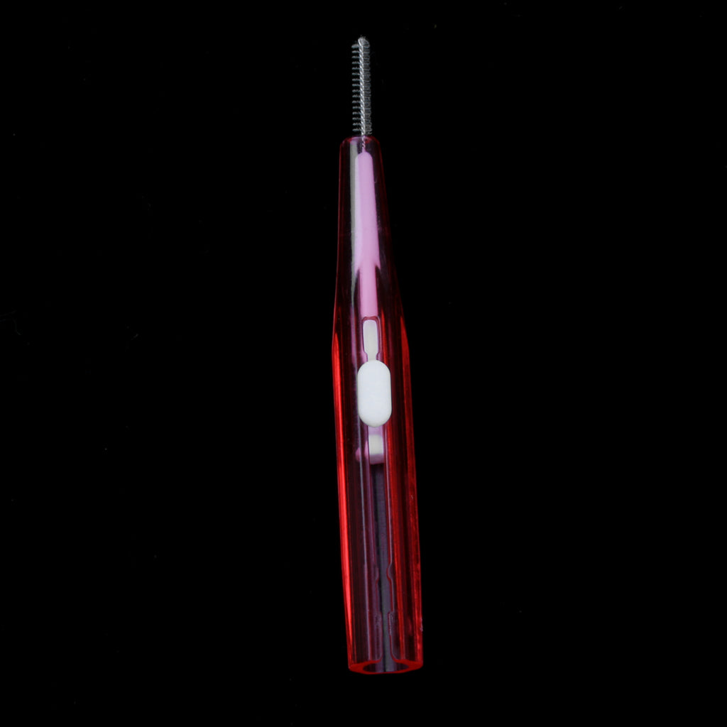 Dental Care Tooth Pick Intertooth Brush Toothbrush Gap Brush Toothpick Red