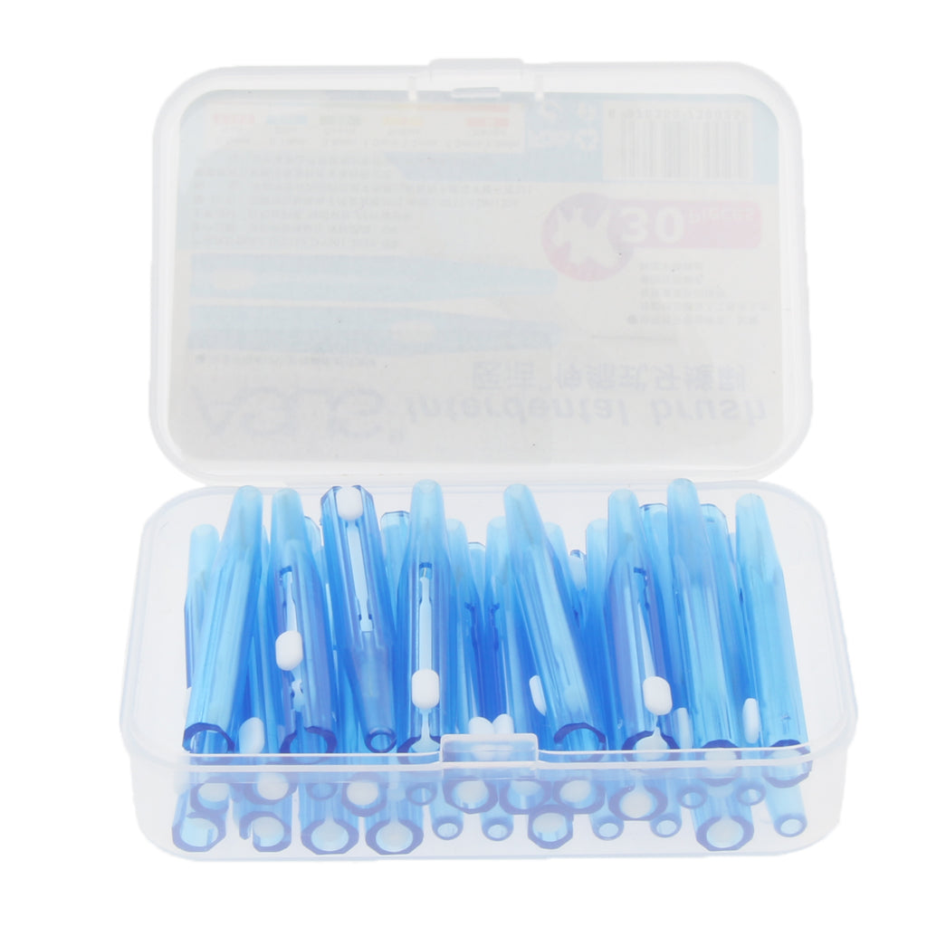 Dental Care Tooth Pick Intertooth Brush Toothbrush Gap Brush Toothpick Blue