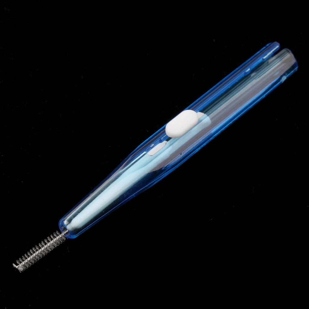 Dental Care Tooth Pick Intertooth Brush Toothbrush Gap Brush Toothpick Blue