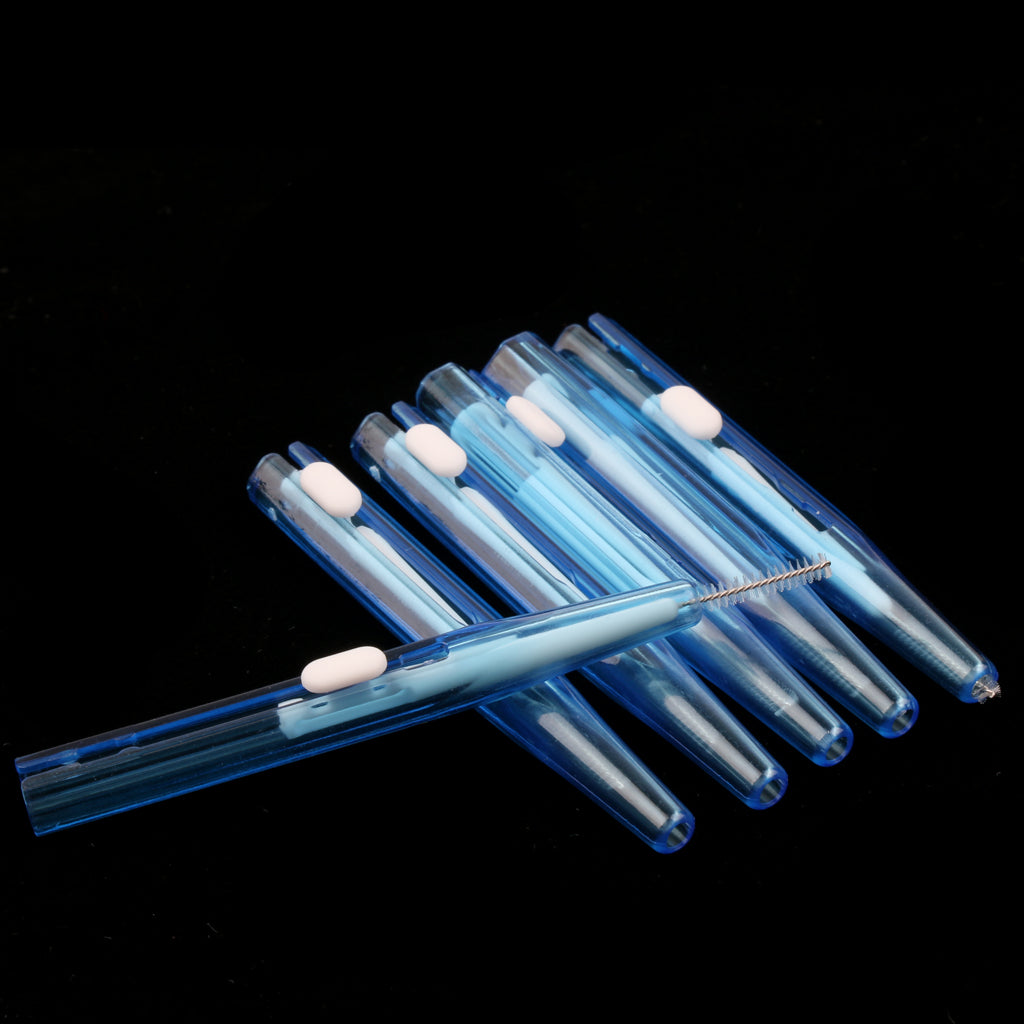 Dental Care Tooth Pick Intertooth Brush Toothbrush Gap Brush Toothpick Blue