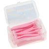 20 Pieces Interdental Brush Toothpick Floss Teeth Cleaner Oral Care Pink