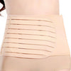 Women Postpartum Girdle Shapewear Wrap Band Waist Support Belt L Beige