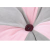 Soft Seat Cushion Pillow Reduce Pressure on Back Tailbone  Pink Light Gray