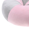 Soft Seat Cushion Pillow Reduce Pressure on Back Tailbone  Pink Light Gray