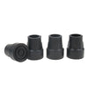 4pcs 25mm Rubber Trekking Pole Cap Walking Stick Ferrule Non-slip Foot Cover