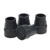 4pcs 25mm Rubber Trekking Pole Cap Walking Stick Ferrule Non-slip Foot Cover