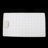 Non Slip Bathroom Shower Bath Tub Suction Bathtub Mat with Drain Hole White