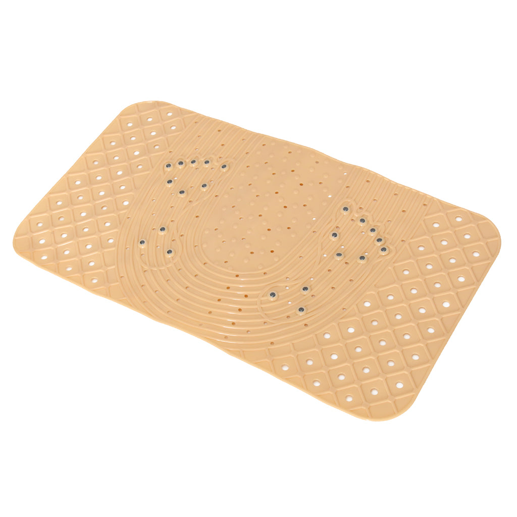 Nonslip Bath Tub Mat Shower Massage Rug Pad Cushion for Bathroom Skin