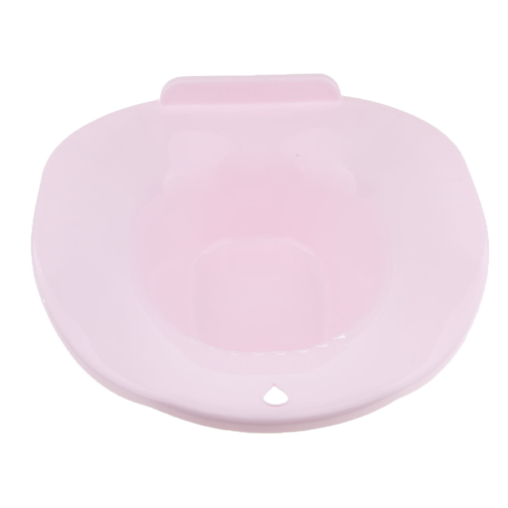 Sitz Bath Tub Toilet Care Basin Avoid Squatting for Pregnant Women Pink