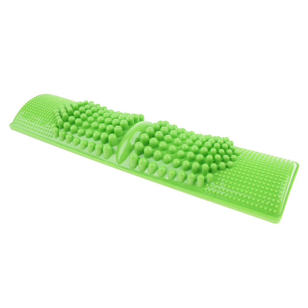 Reflexology Massage Board Tool for Plantar Fasciitis Foot Arch Pain Green