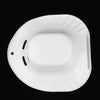 Hip Bath Tub Sitz Bath for Toilet Maternity Hemorrhoid Avoid Squatting White