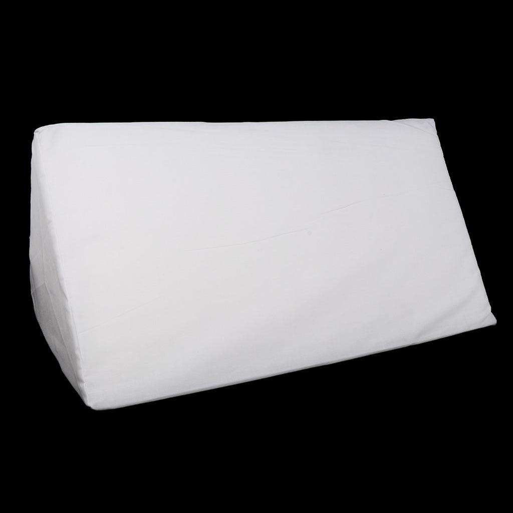 Anti Bedsore Foam Bed Wedge Pillow Elevation Cushion Lumbar Support White