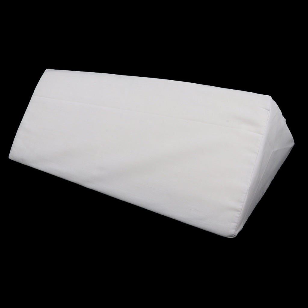 Anti Bedsore Foam Bed Wedge Pillow Elevation Cushion Lumbar Support White