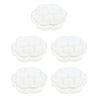 5 Pieces Travel 7 Grids Storage Medicine Box Transparent Pill Container Case