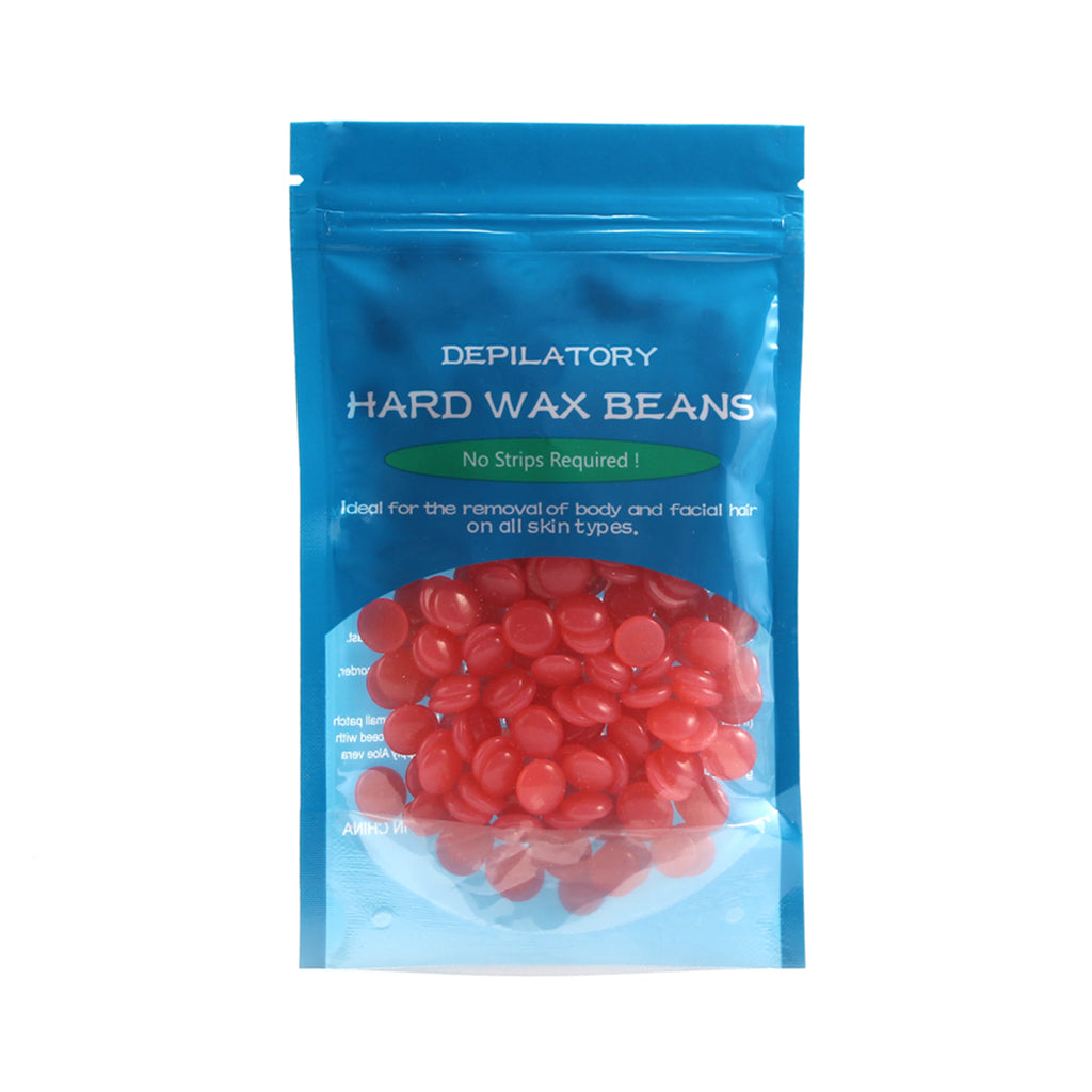 5 Bags Hot Film Wax Beans Hair Removal Bikini Depilatory Beads Strawberry