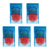 5 Bags Hot Film Wax Beans Hair Removal Bikini Depilatory Beads Strawberry