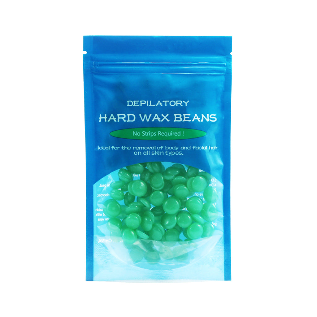 5 Bags Hot Film Wax Beans Hair Removal Bikini Depilatory Beads Green Tea