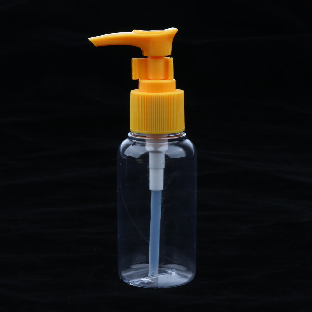 6 Pieces Portable Spray Bottles Cosmetic Vial Container Random Color 75ML