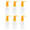 6 Pieces Portable Spray Bottles Cosmetic Vial Container Random Color 75ML