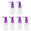 6 Pieces Portable Spray Bottles Cosmetic Vial Container Random Color 50ML