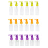 6 Pieces Portable Spray Bottles Cosmetic Vial Container Random Color 50ML